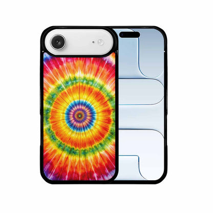 iPhone 17 Air Case — Rainbow Spiral Tie Dye Custom Tie, Unique Phone Case Design