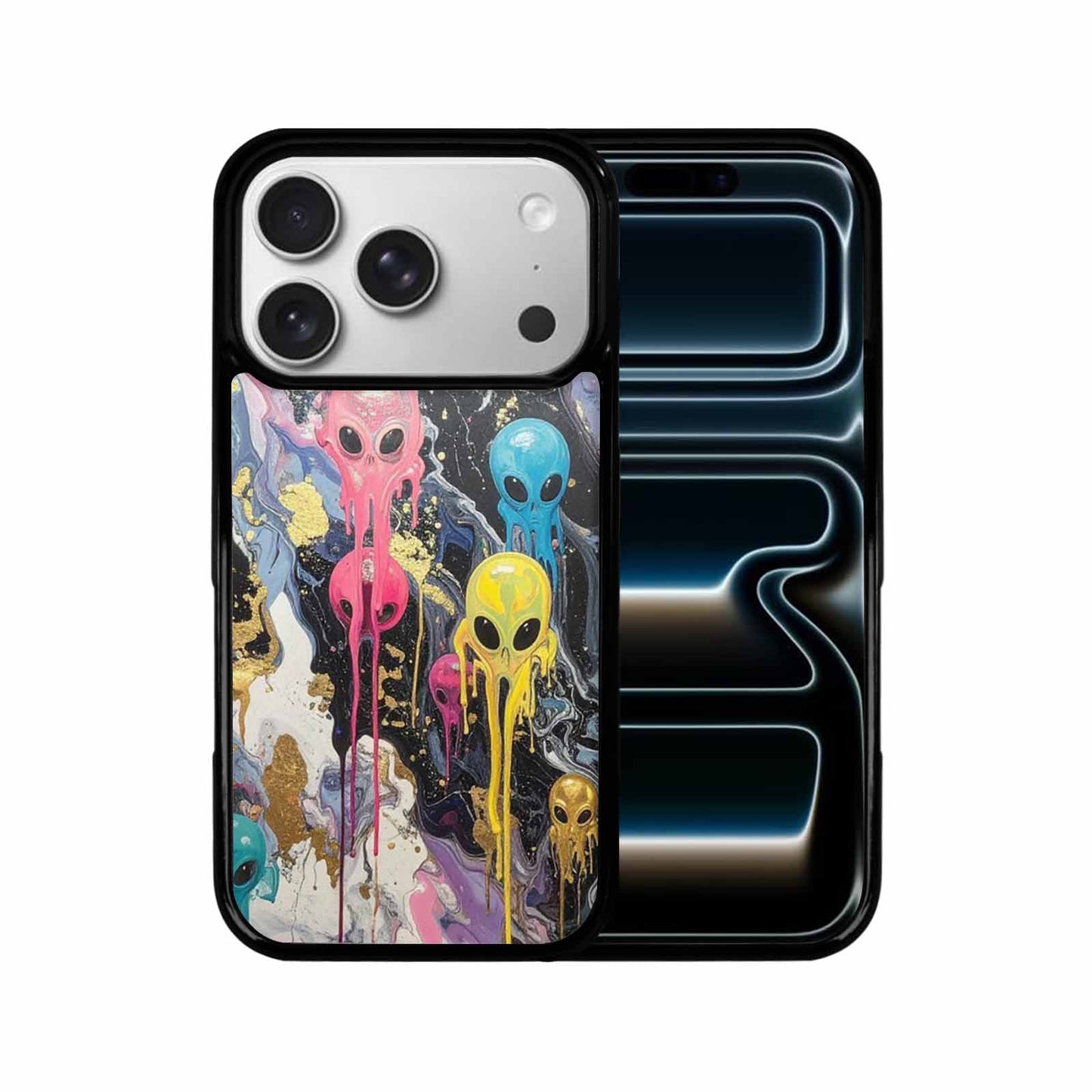 iPhone 17 Pro Case — Aliens Marblemelting Aliens Pa Mif Alien, Custom Print Case Cover