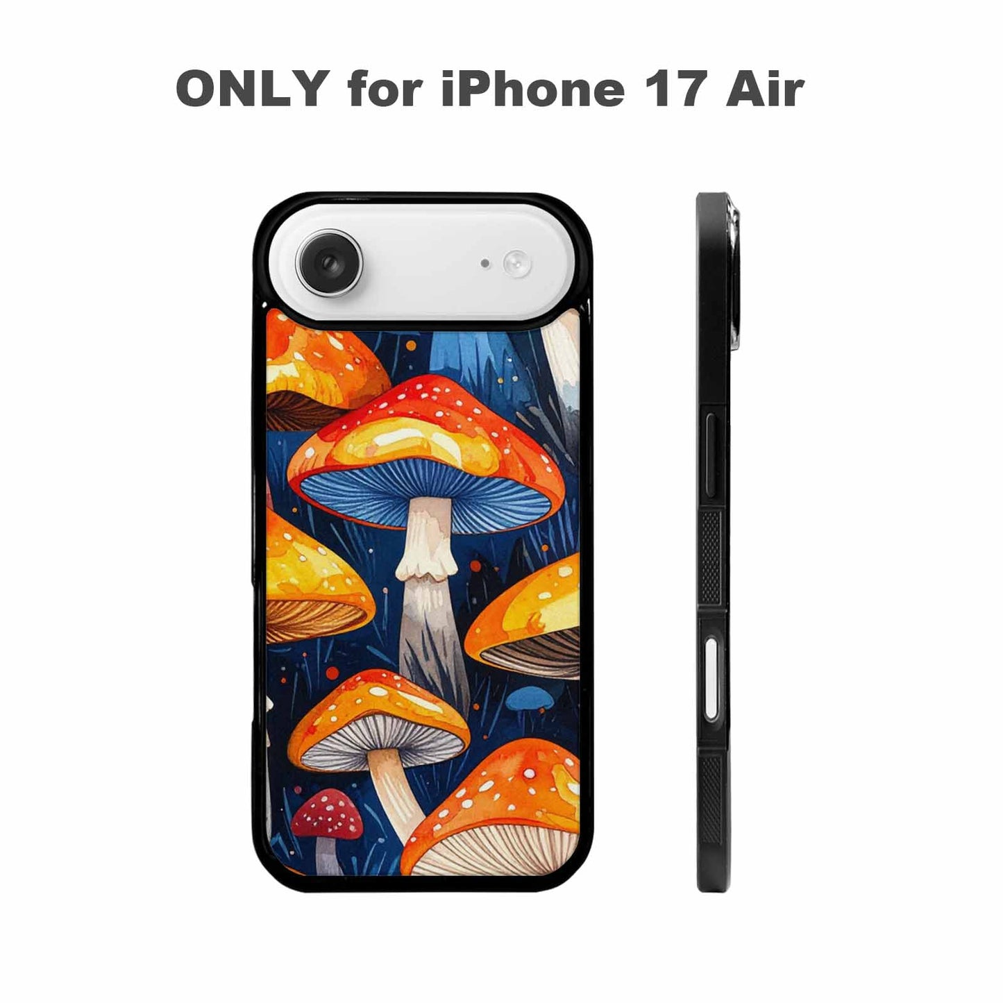 iPhone 17 Air Case — Vivid Winter Mushroom Seamless Cartoon Cute, Custom Designed Case Cover
