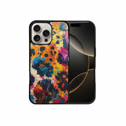 iPhone 16 Pro Max Case — Full Color Vibrant Animal Print Animal, Custom Phone Case