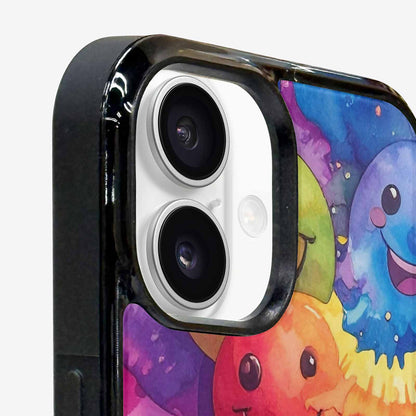 iPhone 16 Plus Case — Smiley Facessmiley Faces Tie D 2b9, Custom Art Phone Cover