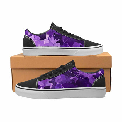 MEN'S Military Camouflage Blotch Canvas Lace-Up Dreamcore Custom Shoes