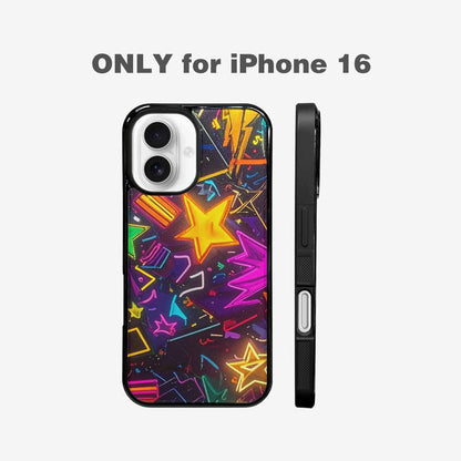 iPhone 16 Case — 80s Retro Motif 80s Retro Motifs, Personalized Phone Case