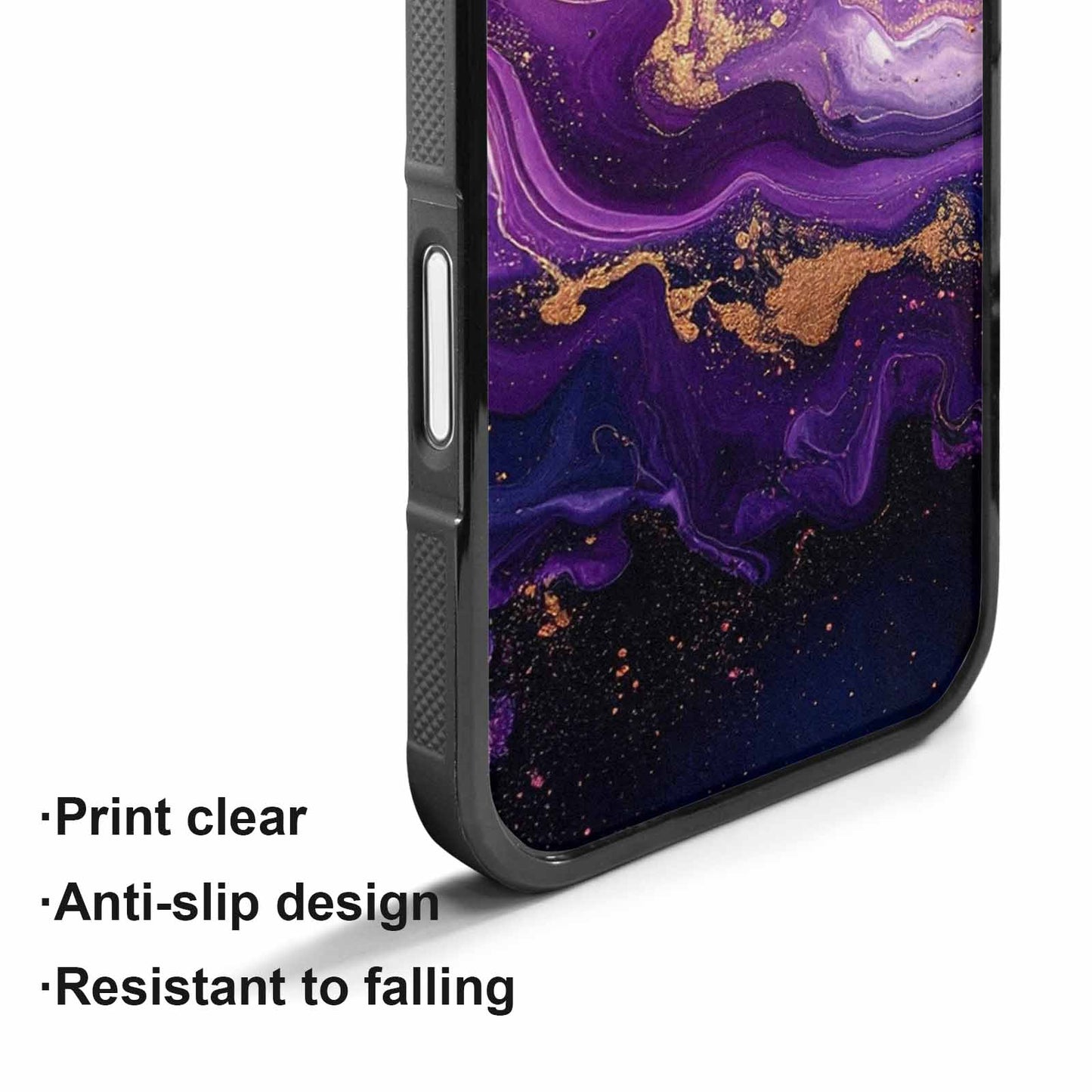iPhone 17 Case — Seamless Repeating Pattern Of Galaxy Space, Unique Phone Case Design