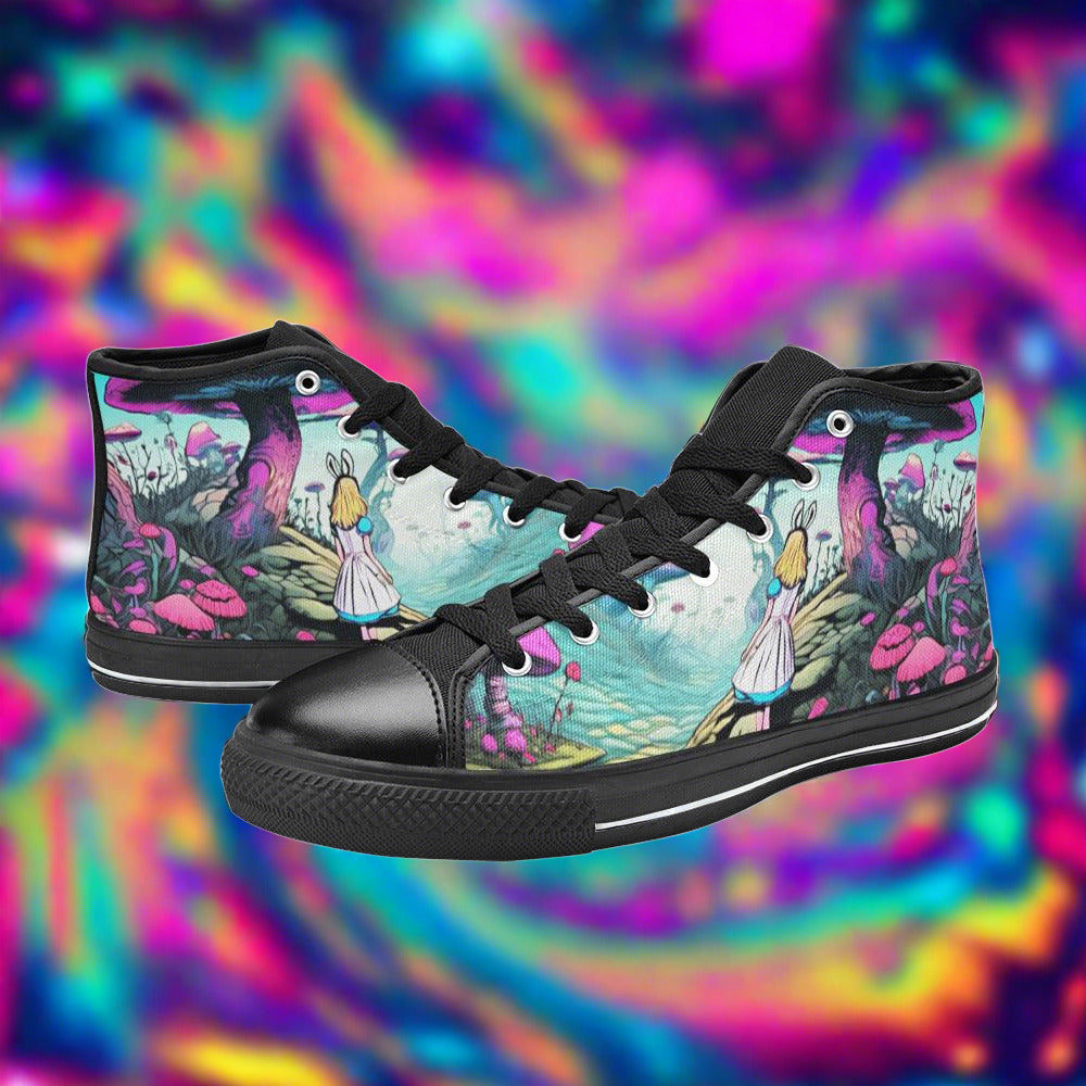 Egyptian Jewel Rich Wearable WOMEN Bold Art - Freaky Shoes | Custom Art Sneakers