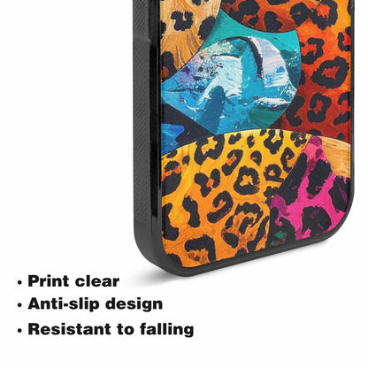 iPhone 15 Plus Case — Full Color Vibrant Animal Print Animal, Customized Protective Case
