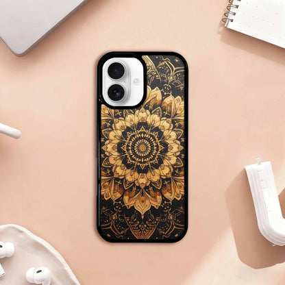 iPhone 17 Case — Small Mandala Pattern, Randomly Floral, Custom Made Phone Cover