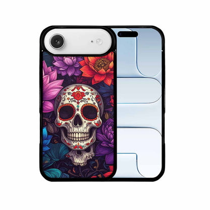 iPhone 17 Air Case — Lotus Many Hundreds Of Skulls Gothic, Custom Art Phone Cover