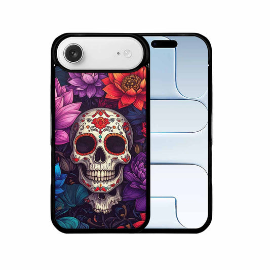 iPhone 17 Air Case — Lotus Many Hundreds Of Skulls Gothic, Custom Art Phone Cover