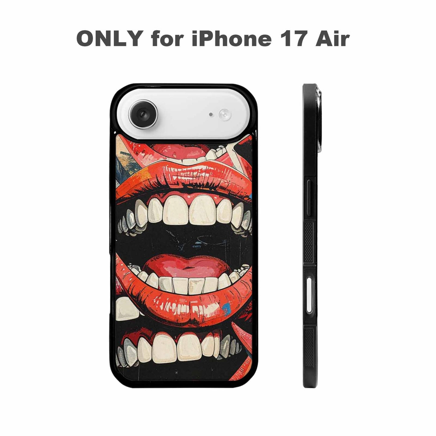 iPhone 17 Air Case — Seamless Repeating Pattern Of Overlapping Cartoon, Custom Designed Case Cover