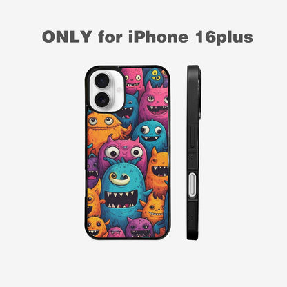 iPhone 16 Plus Case — Monsters General Cartoon Monst, Custom Print Case Cover