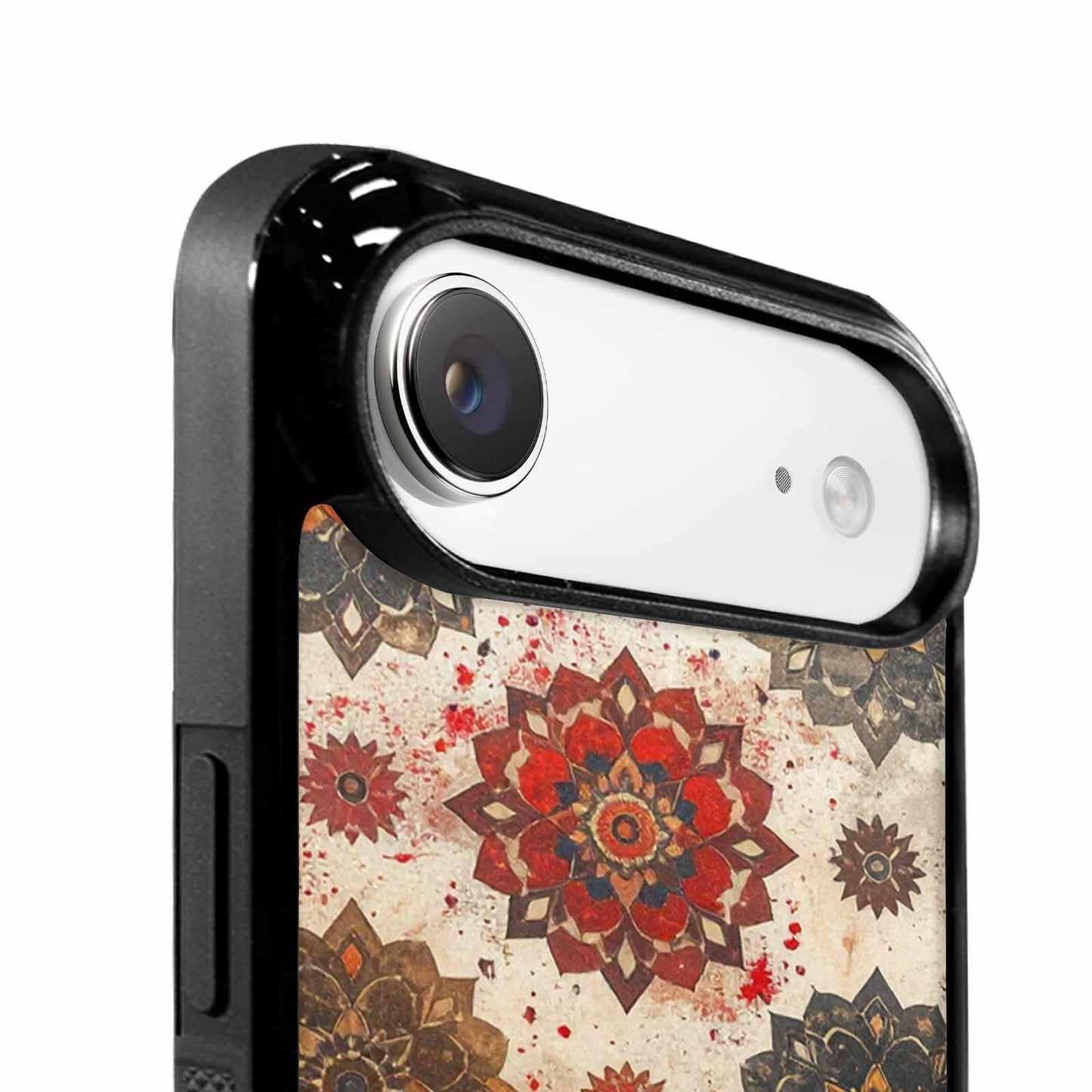 iPhone 17 Air Case — Small Mandala Pattern Randomly Varying Floral, Customized Protective Case