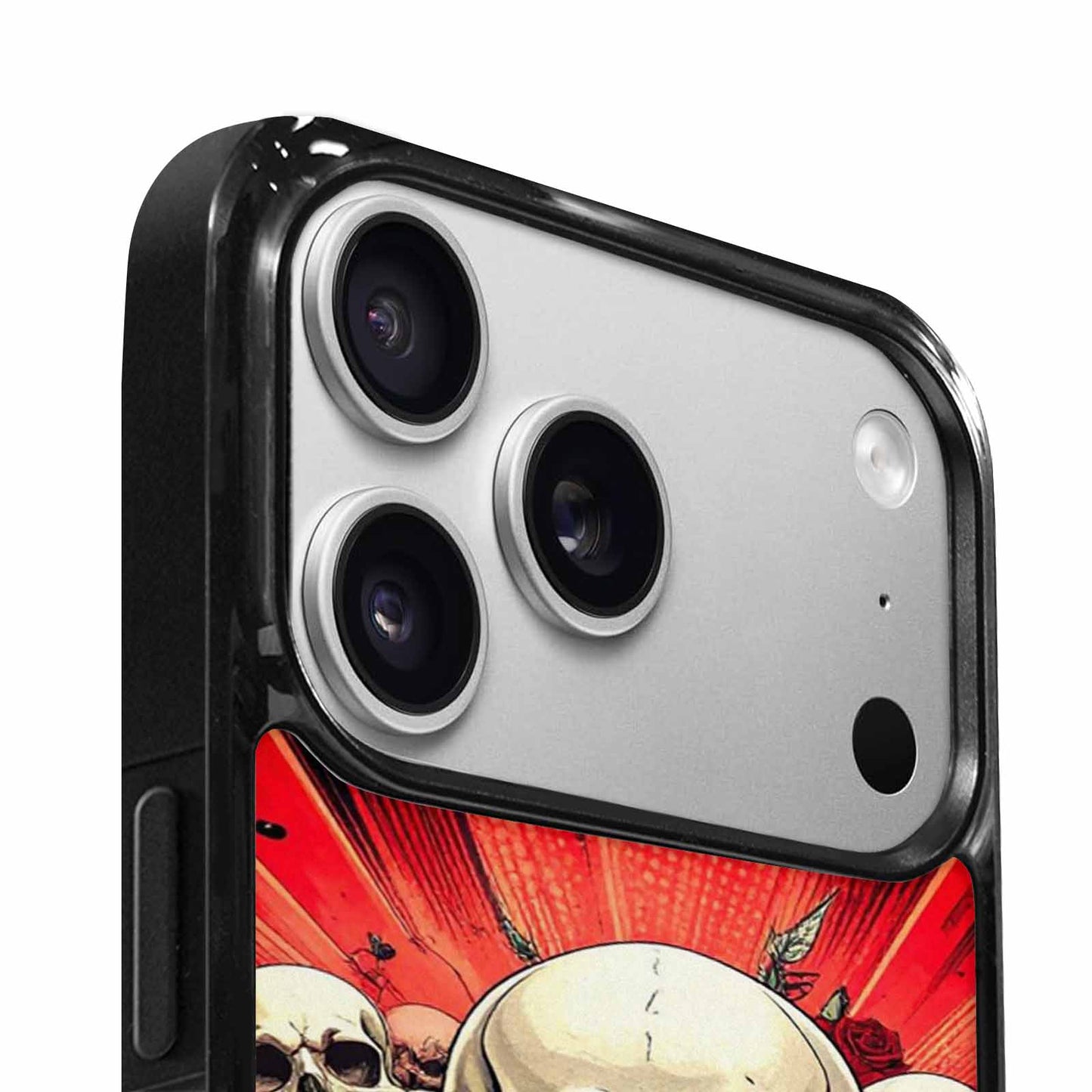 iPhone 17 Pro Case — Skull Dark Art Gothic Print Gothic, Custom Designed Case Cover