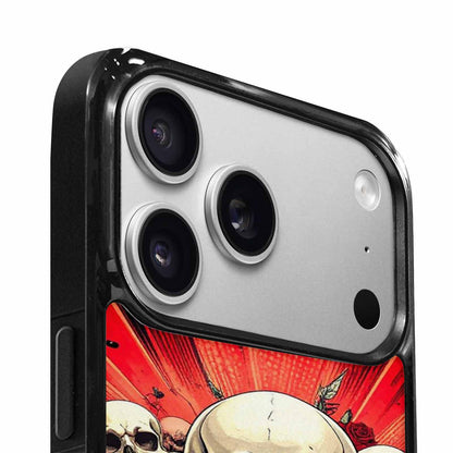 iPhone 17 Pro Case — Skull Dark Art Gothic Print Gothic, Custom Designed Case Cover