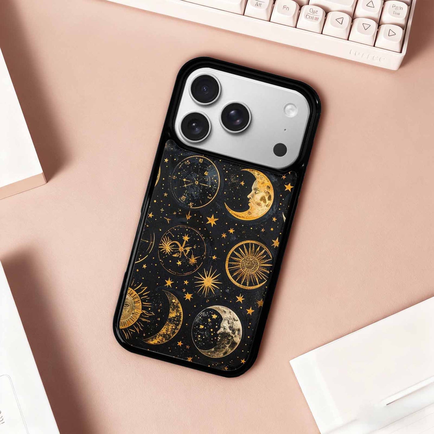iPhone 17 Pro Case — Small Zodiac Constellation Star Sign Galaxy, Custom Designed Case Cover