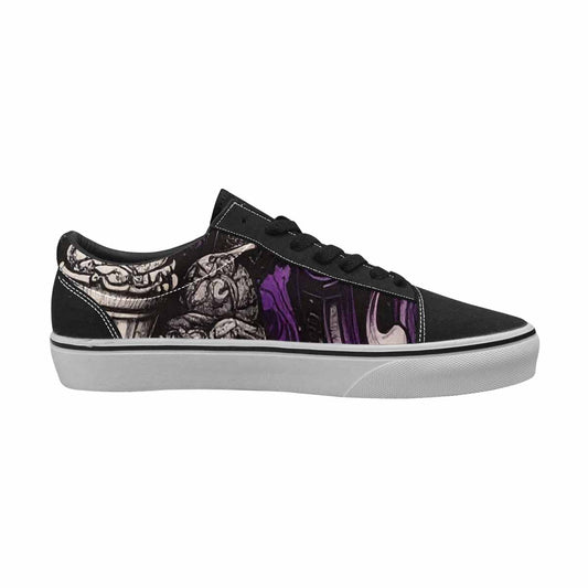 MEN'S Ice Cream Motif Lace-Up Canvas Dreamcore Custom Shoes