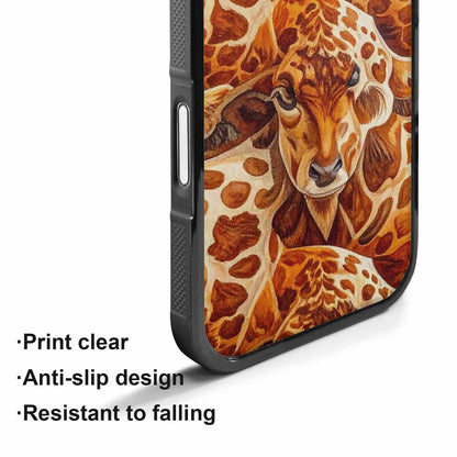 iPhone 17 Case — Small Cow Animal Print Animal Print, Custom Art Phone Cover