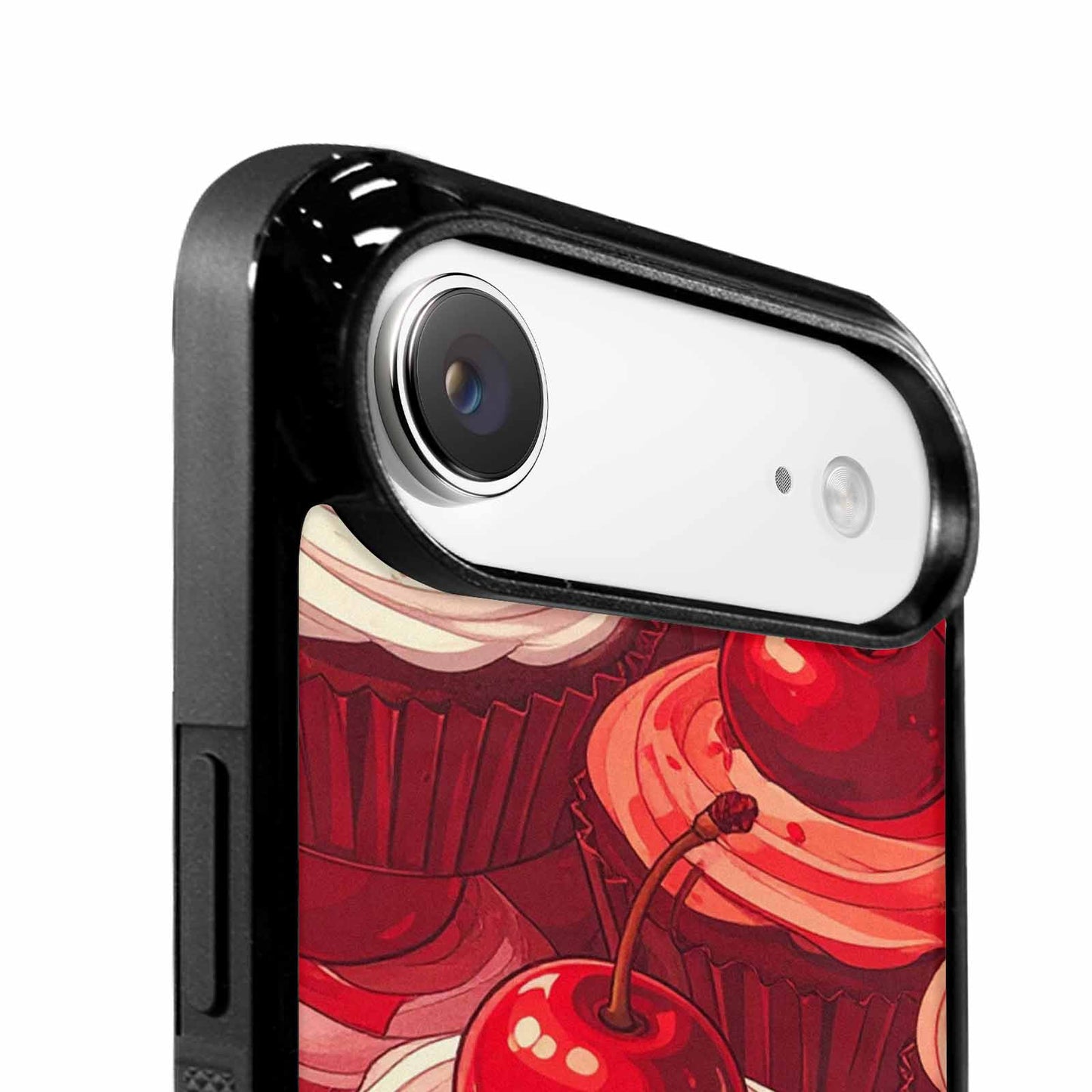 iPhone 17 Air Case — Retro Cherry Cupcake Retro Vintage, Custom Made Phone Cover