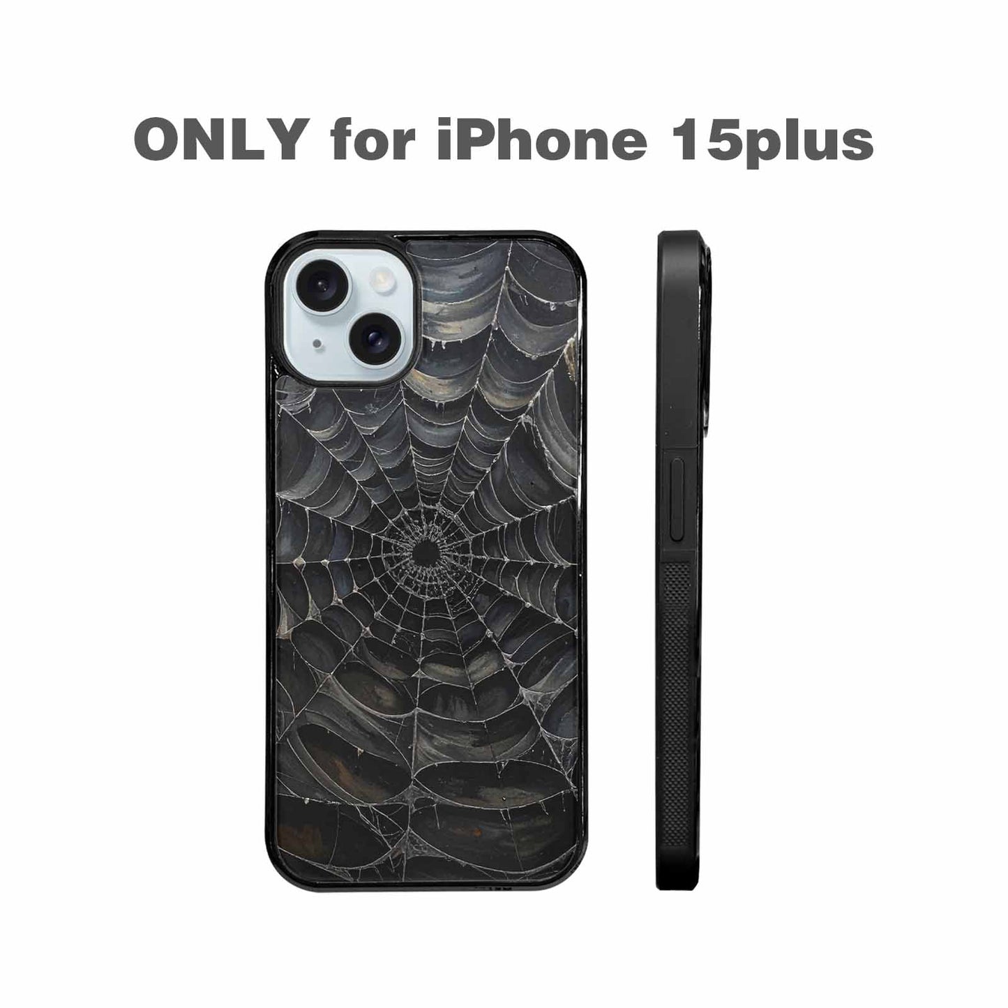iPhone 15 Plus Case — Spider Web Gothic Spider Web Gothic, Unique Phone Case Design