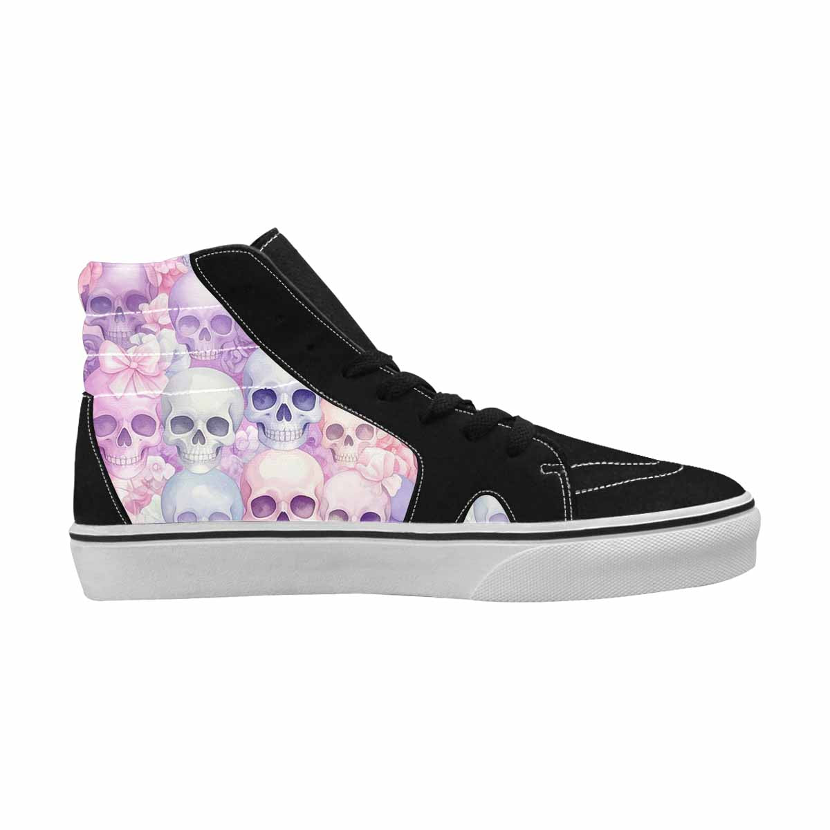 WOMEN'S Skulls - Pastel High Top Canvas Y2K Sneakers