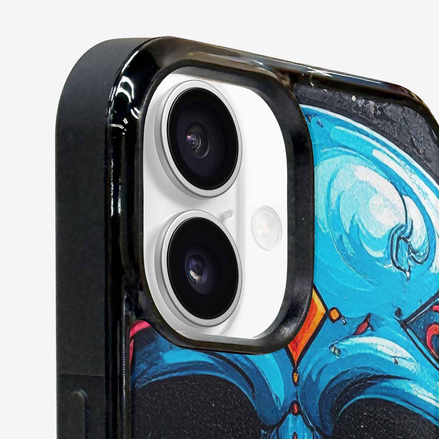 iPhone 16 Case — Graffiti Skull Art Seamless Pattern Vibrant, Original Design Phone Case