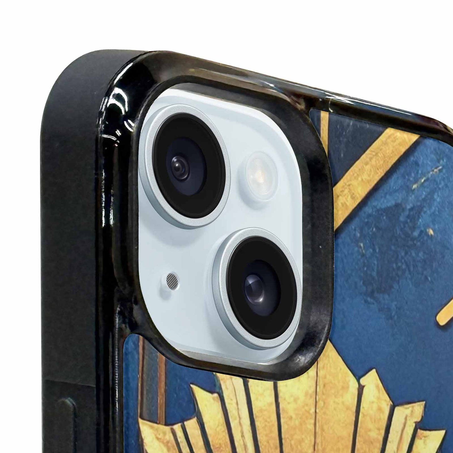 iPhone 15 Plus Case — Art Deco Illustration Pattern, Custom Art Phone Cover