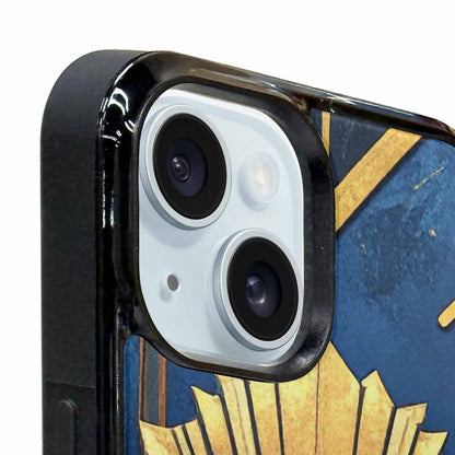iPhone 15 Plus Case — Art Deco Illustration Pattern, Custom Art Phone Cover