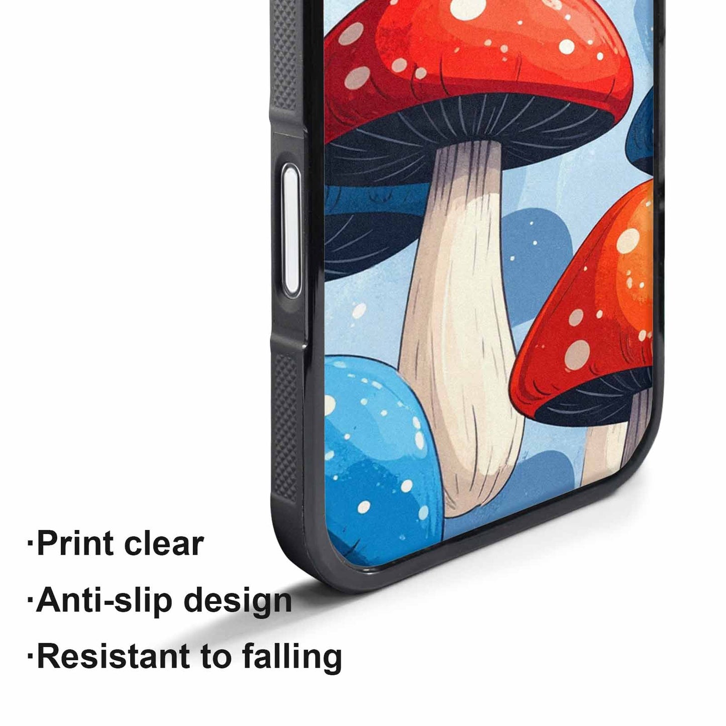 iPhone 17 Air Case — Vivid Winter Mushroom Seamless Cartoon Cute, Custom Designed Case Cover