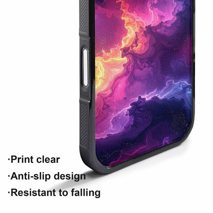 iPhone 17 Pro Max Case — Galaxy Nebula Art Seamless Galaxy Space, Custom Made Phone Cover