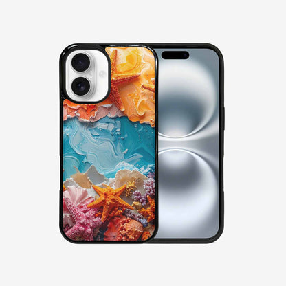 iPhone 16 Case — Starfish Cluster Starfish Cluster Pattern Hundreds, Personalized Phone Case