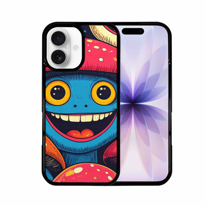 iPhone 17 Case — Retro Mushroom Cartoon Art Retro Vintage, Unique Phone Case Design