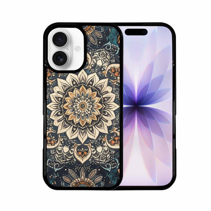 iPhone 17 Case — Small Mandala Pattern, Randomly Floral, Customized Protective Case