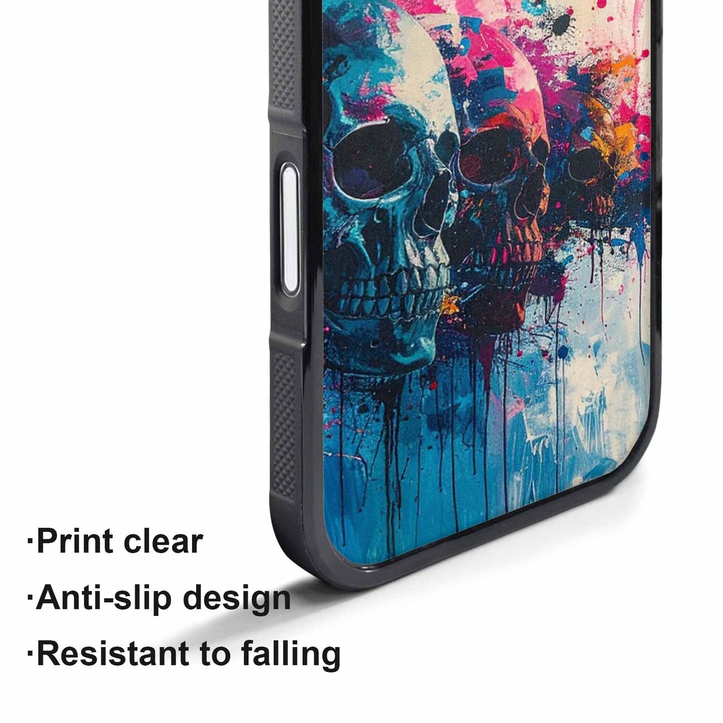 iPhone 17 Air Case — Skull Dark Art Gothic Print Gothic, Original Design Phone Case
