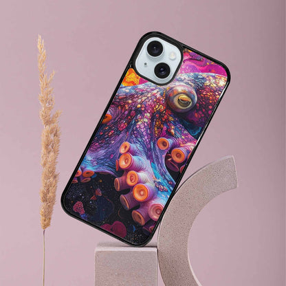 iPhone 15 Plus Case — Octopus Tentacle Octopus Tentacle Pattern Hundreds, Custom Made Phone Cover