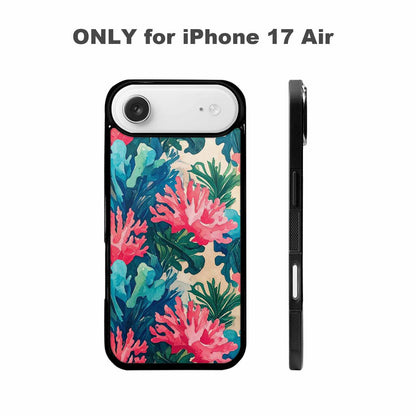 iPhone 17 Air Case — Seamless Tileable Pattern Of Overlapping Camo, Custom Art Phone Cover