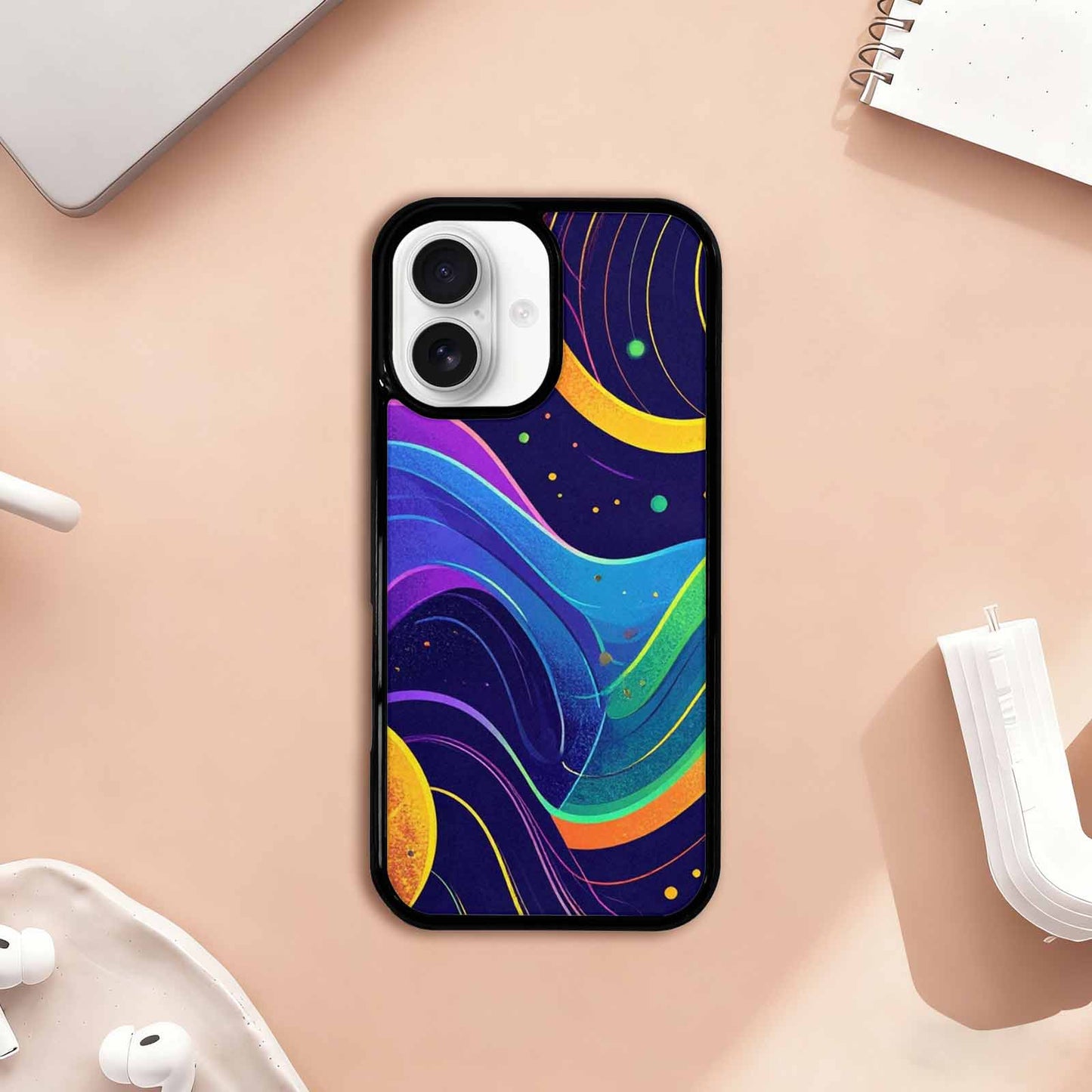 iPhone 17 Case — Disco Cartoon Art Pattern Cartoon Cute, Original Design Phone Case