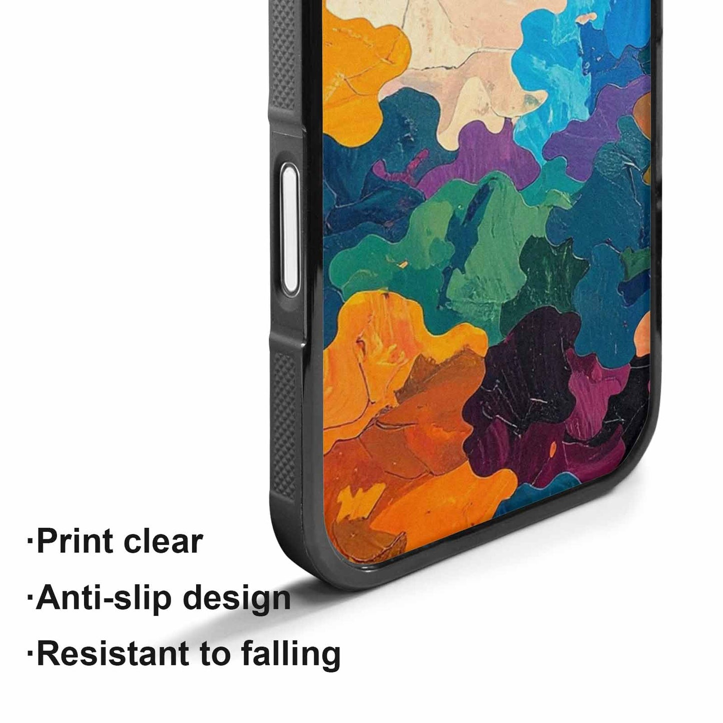 iPhone 17 Case — Camo Patches Full Color Camo, Personalized Phone Case