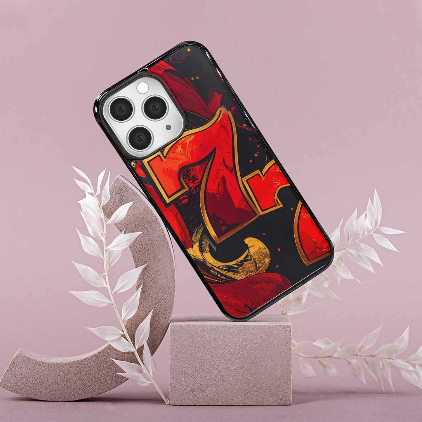 iPhone 15 Pro Max Case — Dice And Casino Pattern Seamless Repeat, Custom Designed Case Cover