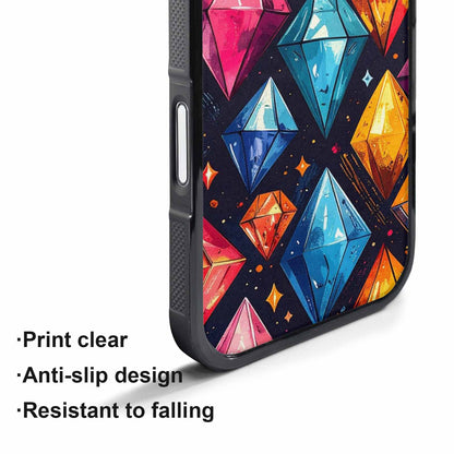iPhone 17 Pro Max Case — Vintage Summer Diamond Retro Vintage, Original Design Phone Case