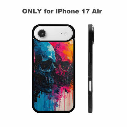 iPhone 17 Air Case — Skull Dark Art Gothic Print Gothic, Custom Printed Phone Case