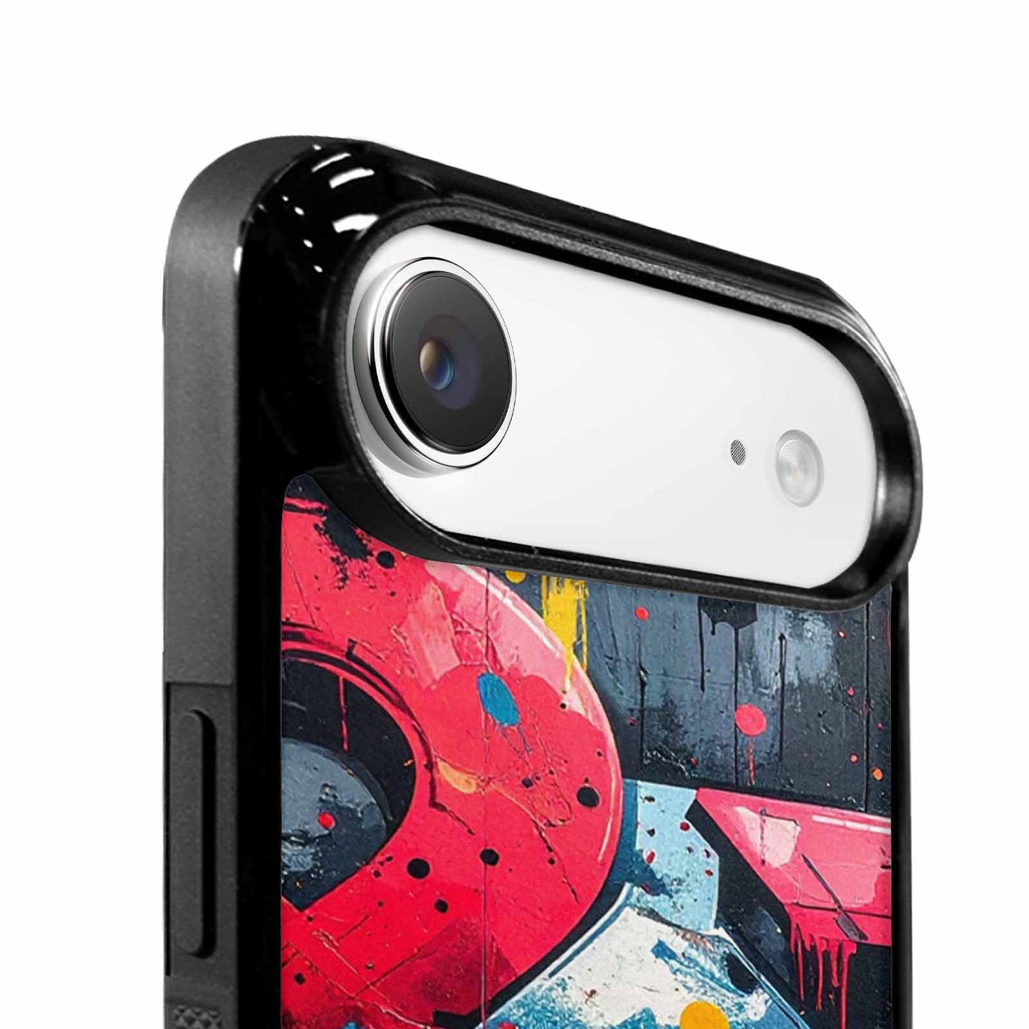 iPhone 17 Air Case — Seamless Repeating Pattern Of Overlapping Camo, Custom Art Phone Cover