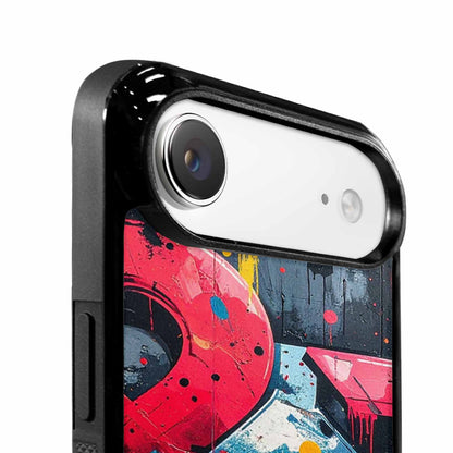 iPhone 17 Air Case — Seamless Repeating Pattern Of Overlapping Camo, Custom Art Phone Cover