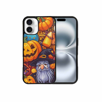 iPhone 16 Plus Case — Halloween Art Print Edge To Edge, Unique Phone Case Design