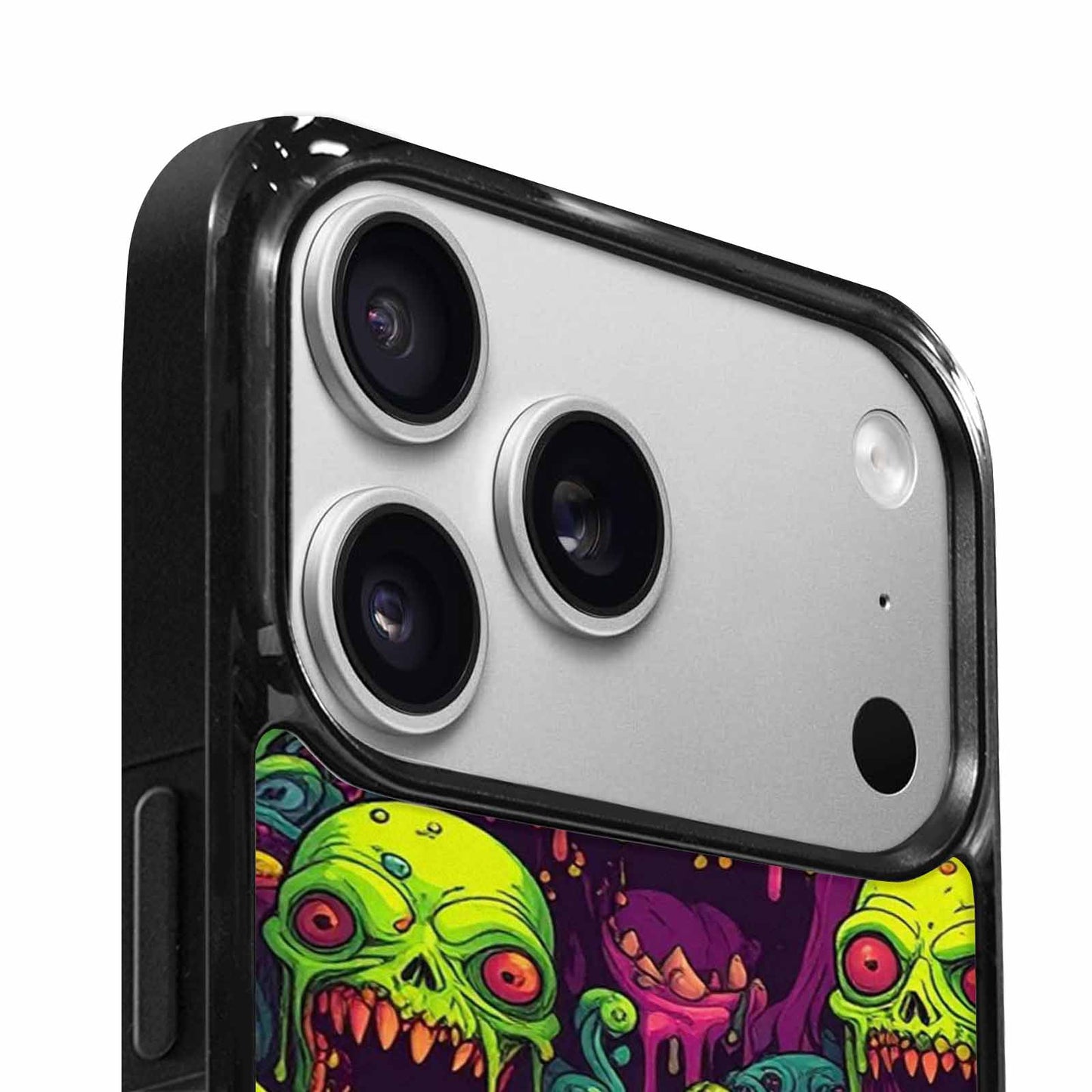 iPhone 17 Pro Case — Toxic Radioactive Creature Pattern Hundreds Original, Original Design Phone Case