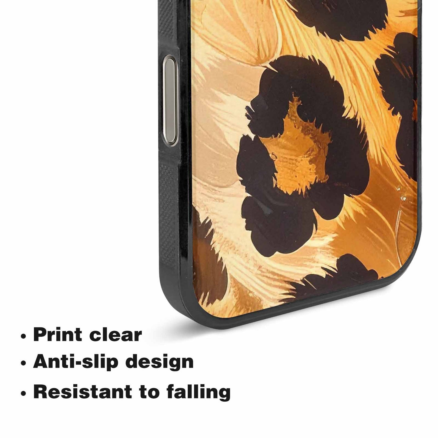iPhone 16 Pro Max Case — Leopard Soft Airbrush Gradient, Custom Designed Case Cover