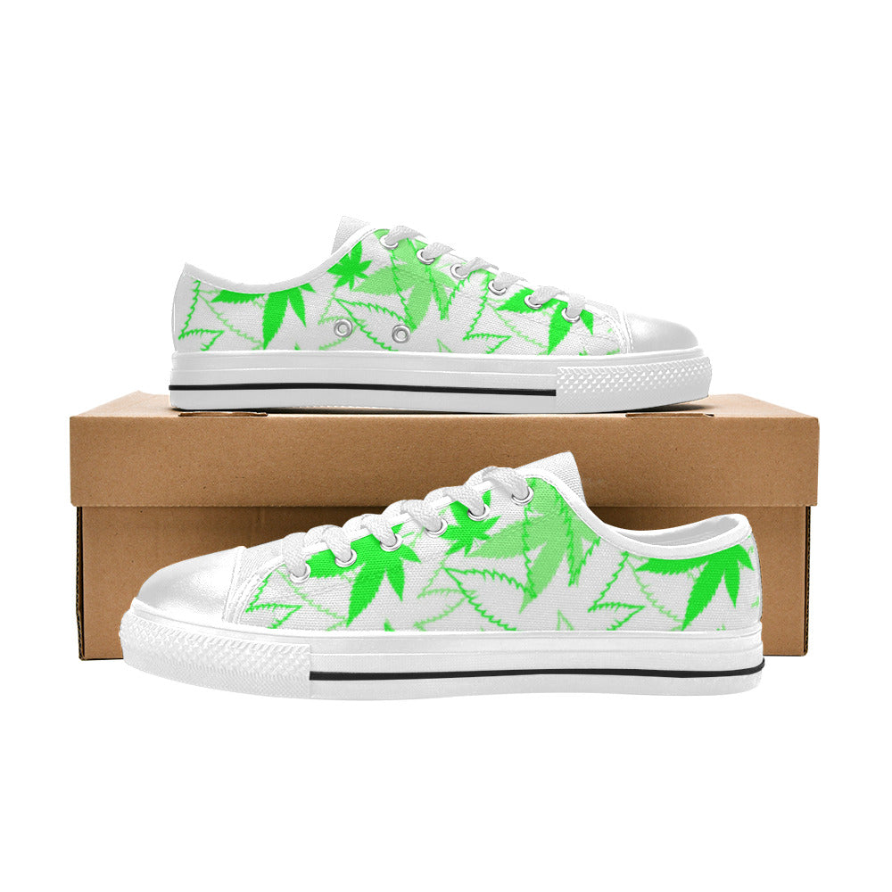 WOMEN'S Cc Weed 420 Art Canvas Aesthetic Sneakers
