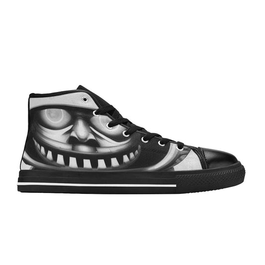 WOMEN'S Cc Space Dude Grey High Top Canvas Surreal Shoes