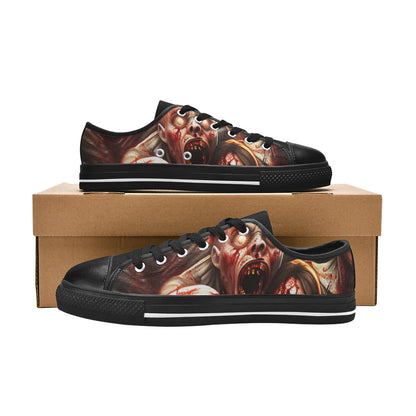WOMEN'S Monsters Canvas Surreal Sneakers