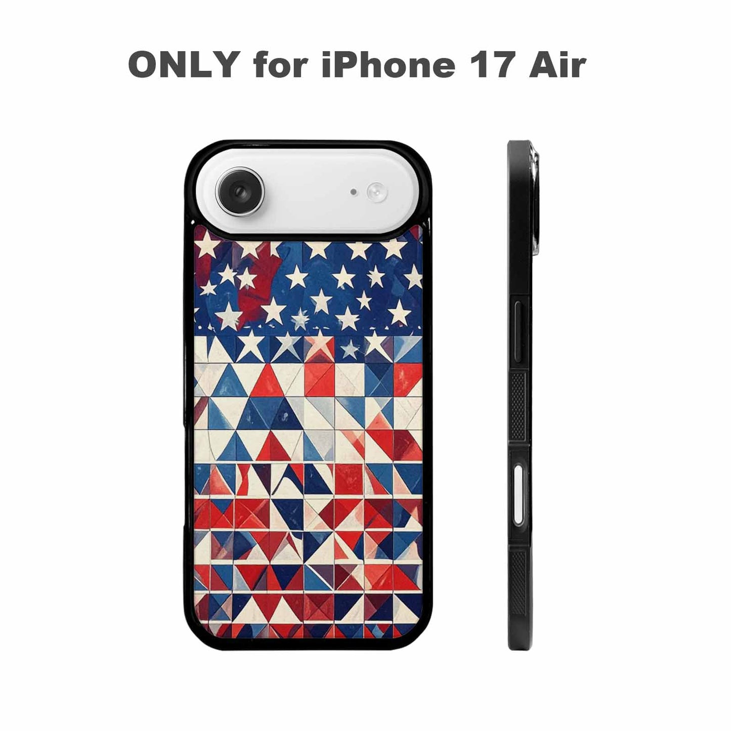 iPhone 17 Air Case — Small American Flag Stars And Galaxy, Custom Designed Case Cover