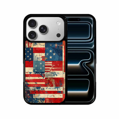 iPhone 17 Pro Case — Small American Flag Stars And Galaxy, Customized Protective Case